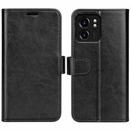 Motorola Edge 40 Hoesje - MobyDefend Wallet Book Case (Sluiting Achterkant) - Zwart