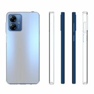 Motorola Moto G14 Hoesje - MobyDefend Transparante TPU Backcover - Volledig Doorzichtig