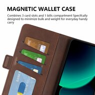 Xiaomi 13T / 13T Pro Hoesje, MobyDefend Luxe Wallet Book Case (Sluiting Zijkant), Zwart