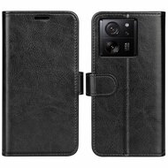 Xiaomi 13T / 13T Pro Hoesje, MobyDefend Wallet Book Case (Sluiting Achterkant), Zwart