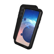 Samsung Galaxy S24 Hoes - Love Mei Metalen Case - Extreme Protection - Zwart