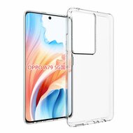 Oppo A79 / OnePlus Nord N30 SE Hoesje, MobyDefend Transparante TPU Gelcase, Volledig Doorzichtig