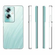 Oppo A79 / OnePlus Nord N30 SE Hoesje, MobyDefend Transparante TPU Gelcase, Volledig Doorzichtig