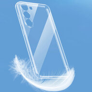 Samsung Galaxy S24 Plus (S24+) Hoesje, MobyDefend Transparante TPU Gelcase, Volledig Doorzichtig