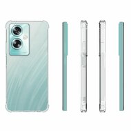 Oppo A79 / OnePlus Nord N30 SE Hoesje - MobyDefend Transparante Shockproof TPU Backcover - Verstevigde Hoeken - Volledig Doorzichtig