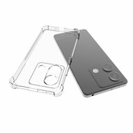 Xiaomi Redmi Note 13 5G Hoesje - MobyDefend Transparante Shockproof TPU Backcover - Verstevigde Hoeken - Volledig Doorzichtig