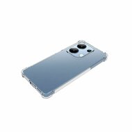 Xiaomi Redmi Note 13 Pro 4G Hoesje, MobyDefend Transparante Shockproof TPU Gelcase, Verstevigde Hoeken, Volledig Doorzichtig