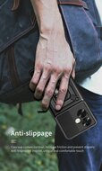 Oppo A79 / OnePlus Nord N30 SE Hoesje - MobyDefend Pantsercase Met Draaibare Ring - Ros&eacute;