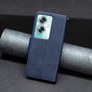 Oppo A79 / OnePlus Nord N30 SE Hoesje - MobyDefend Wallet Book Case Met Koord - Blauw
