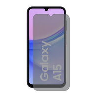 MobyDefend Samsung Galaxy A15 Screenprotector - Matte Privacy Glass Screensaver