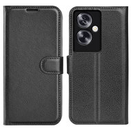 Oppo A79 / OnePlus Nord N30 SE Hoesje - MobyDefend Kunstleren Wallet Book Case (Sluiting Voorkant) - Zwart
