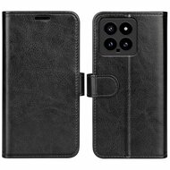 Xiaomi 14 Hoesje - MobyDefend Wallet Book Case (Sluiting Achterkant) - Zwart