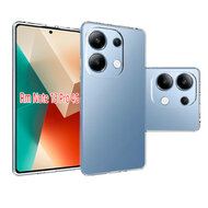Xiaomi Redmi Note 13 Pro 4G Hoesje - MobyDefend Transparante TPU Backcover - Volledig Doorzichtig