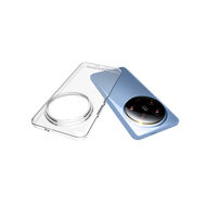 Xiaomi 14 Ultra Hoesje - MobyDefend Transparante TPU Backcover - Volledig Doorzichtig