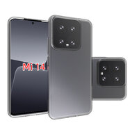 Xiaomi 14 Hoesje - MobyDefend Transparante TPU Backcover - Volledig Doorzichtig