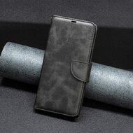 Xiaomi 14 Hoesje - MobyDefend Wallet Book Case Met Koord - Zwart