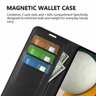 Samsung Galaxy A15 Hoesje, MobyDefend Kunstleren Wallet Book Case (Sluiting Voorkant), Bruin