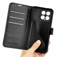 Xiaomi 14 Hoesje, MobyDefend Kunstleren Wallet Book Case (Sluiting Voorkant), Zwart