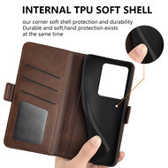 Xiaomi Redmi Note 13 Pro 4G Hoesje - MobyDefend Luxe Wallet Book Case (Sluiting Zijkant) - Zwart