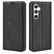 Samsung Galaxy S24 Hoesje - Luxe Wallet Bookcase (Magnetische Sluiting) - Zwart