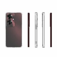 Oppo Reno 11F Hoesje - MobyDefend Transparante Shockproof TPU Backcover - Verstevigde Hoeken - Volledig Doorzichtig