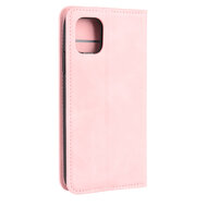 iPhone 11 Pro Hoesje - Luxe Wallet Bookcase (Magnetische Sluiting) - Roze