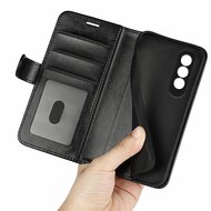 OnePlus Nord CE 4 Hoesje - MobyDefend Wallet Book Case (Sluiting Achterkant) - Zwart
