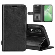OnePlus Nord CE 4 Hoesje - MobyDefend Wallet Book Case (Sluiting Achterkant) - Zwart