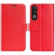OnePlus Nord CE 4 Hoesje - MobyDefend Wallet Book Case (Sluiting Achterkant) - Rood
