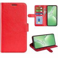 OnePlus Nord CE 4 Hoesje - MobyDefend Wallet Book Case (Sluiting Achterkant) - Rood