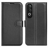 OnePlus Nord CE 4 Hoesje - MobyDefend Kunstleren Wallet Book Case (Sluiting Voorkant) - Zwart