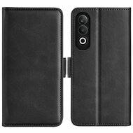 OnePlus Nord CE 4 Hoesje - MobyDefend Luxe Wallet Book Case (Sluiting Zijkant) - Zwart