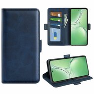 OnePlus Nord CE 4 Hoesje - MobyDefend Luxe Wallet Book Case (Sluiting Zijkant) - Blauw