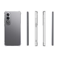OnePlus Nord CE 4 Hoesje - MobyDefend Transparante Shockproof TPU Backcover - Verstevigde Hoeken - Volledig Doorzichtig