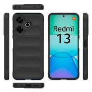 Xiaomi Redmi 13 4G Hoesje - MobyDefend TPU Gripcase - Zwart