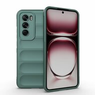 Oppo Reno12 Pro Hoesje - MobyDefend TPU Gripcase - Groen