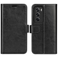 Oppo Reno12 Pro Hoesje - MobyDefend Wallet Book Case (Sluiting Achterkant) - Zwart