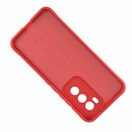Oppo Reno12 Hoesje - MobyDefend TPU Gripcase - Blauw