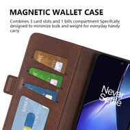 OnePlus Nord CE 4 Lite Hoesje - MobyDefend Luxe Wallet Book Case (Sluiting Zijkant) - Rood