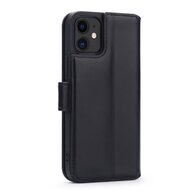 iPhone 11 Hoesje - Luxe MobyDefend Wallet Bookcase - Zwart
