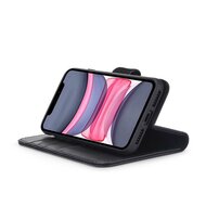 iPhone 11 Hoesje - Luxe MobyDefend Wallet Bookcase - Zwart