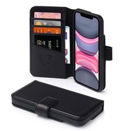 iPhone 11 Hoesje - Luxe MobyDefend Wallet Bookcase - Zwart