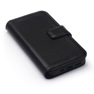 iPhone 12 / iPhone 12 Pro Hoesje - Luxe MobyDefend Wallet Bookcase - Zwart