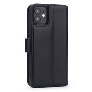iPhone 12 / iPhone 12 Pro Hoesje - Luxe MobyDefend Wallet Bookcase - Zwart