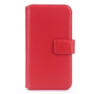 iPhone 12 / iPhone 12 Pro Hoesje - Luxe MobyDefend Wallet Bookcase - Rood