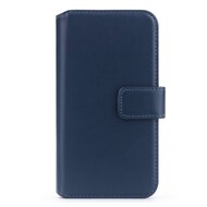 iPhone 12 / iPhone 12 Pro Hoesje - Luxe MobyDefend Wallet Bookcase - Blauw