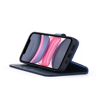 iPhone 11 Hoesje - Luxe MobyDefend Wallet Bookcase - Blauw