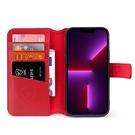 iPhone 13 Pro Max Hoesje - Luxe MobyDefend Wallet Bookcase - Rood