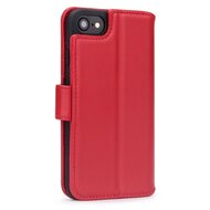 iPhone SE (2020/2022) / iPhone 7 / iPhone 8 Hoesje - Luxe MobyDefend Wallet Bookcase - Rood