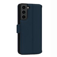 Samsung Galaxy S23 Hoesje - Luxe MobyDefend Wallet Bookcase - Blauw